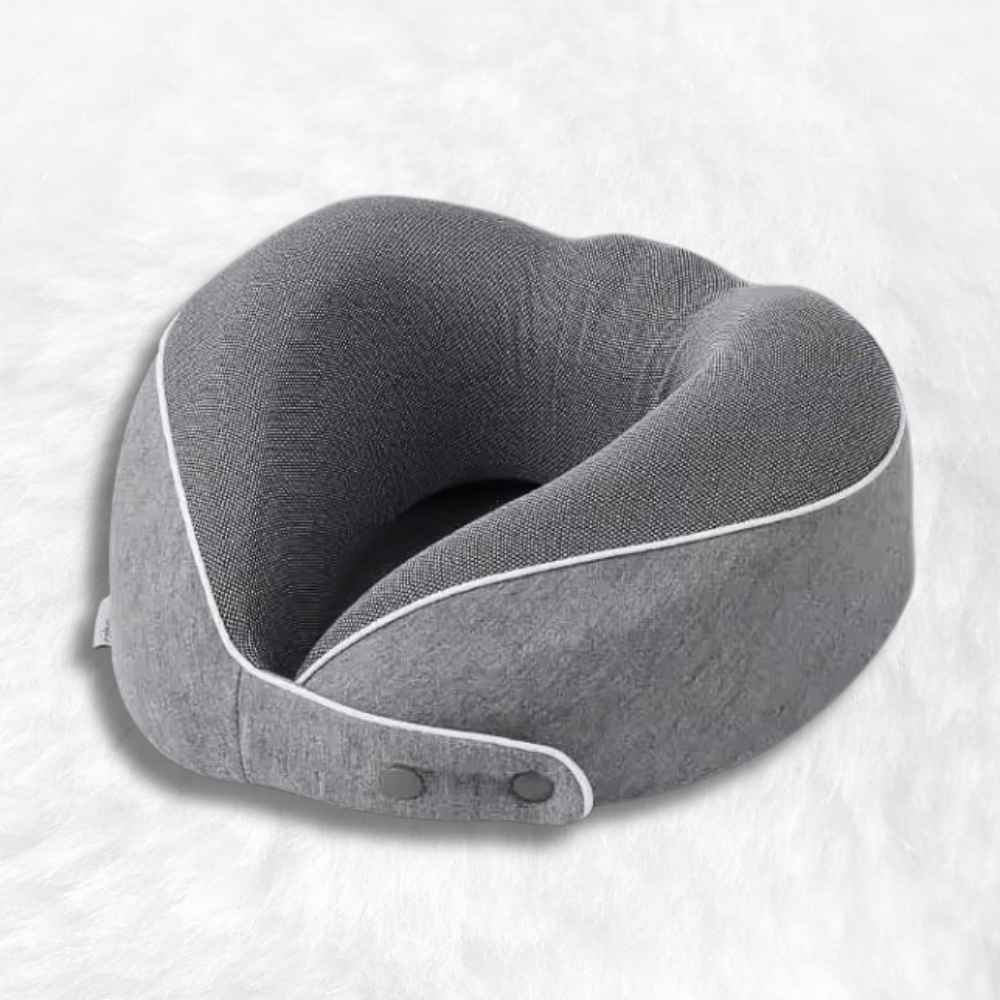 Coussin Avion Mémoire de Forme​ gris