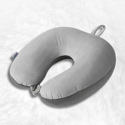 Coussin Avion Nuque gris