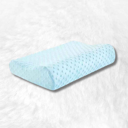 Coussin Cervical pour Dormir bleu