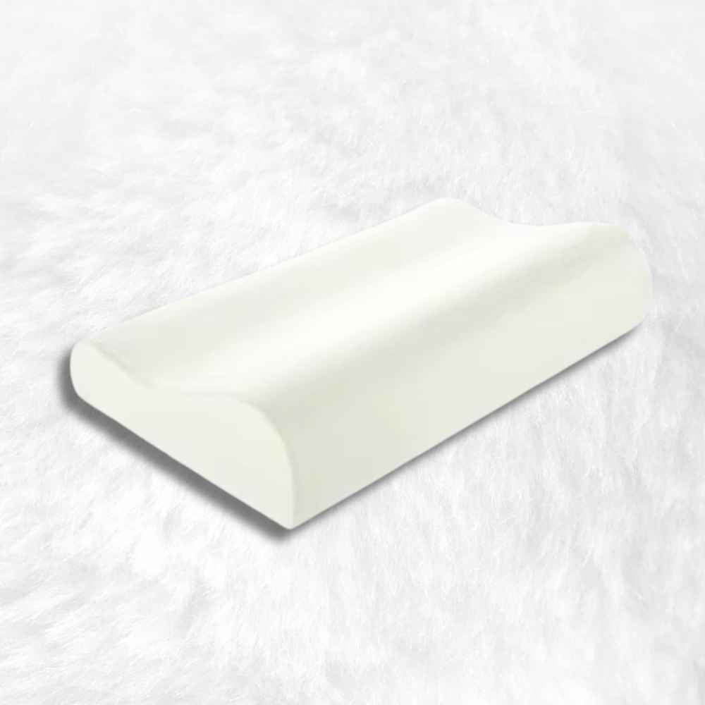 Coussin Cervical pour dormir, Lisse & Blanc