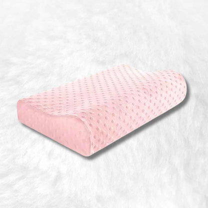 Coussin Cervical pour Dormir rose