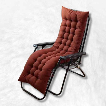 Coussin Chaise Longue marron