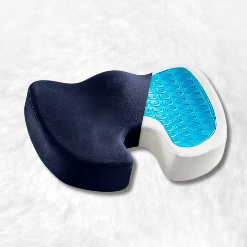 Coussin Coccyx gel bleu