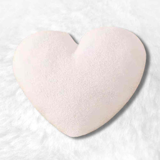 Coussin Coeur blanc