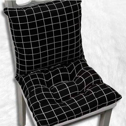 Coussin de Chaise avec Dossier​ noir
