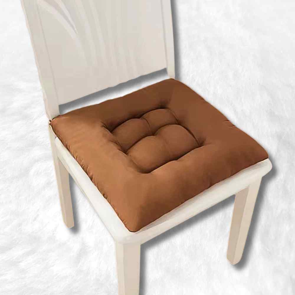 Coussin de Chaise Carré marron