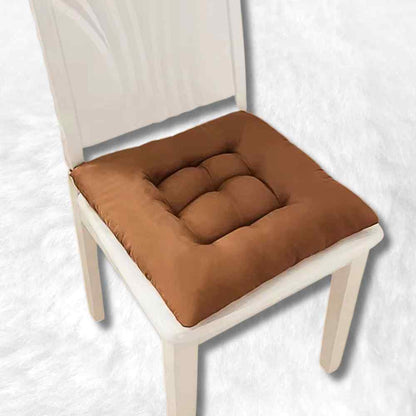 Coussin de Chaise Carré marron