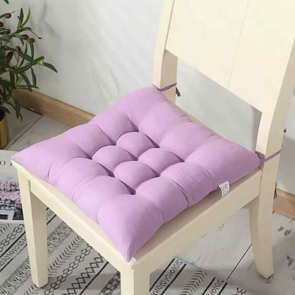Coussin de Chaise Carré mauve à la maison