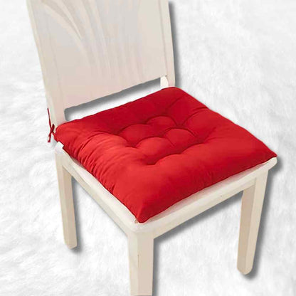 Coussin de Chaise Carré rouge