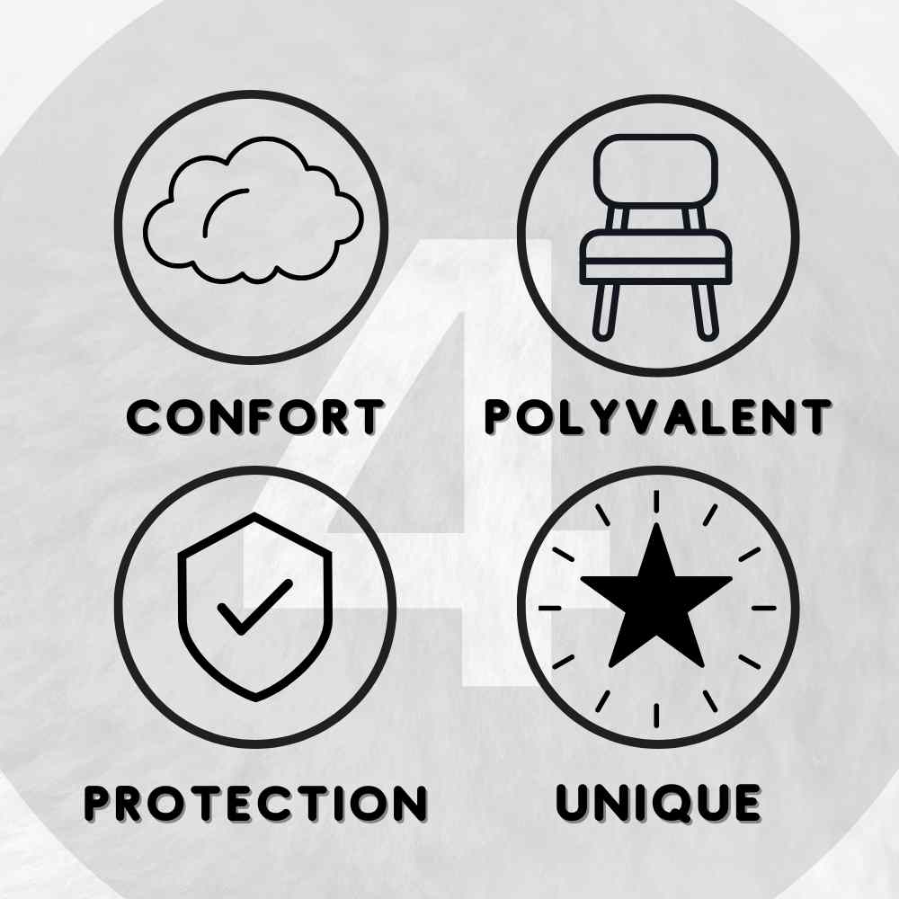 Informations essentielles sur les Coussins de Chaise en Velours​