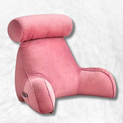 Coussin de Lecture à Accoudoirs Rose