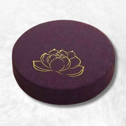 Coussin de Méditation Bouddhiste mauve