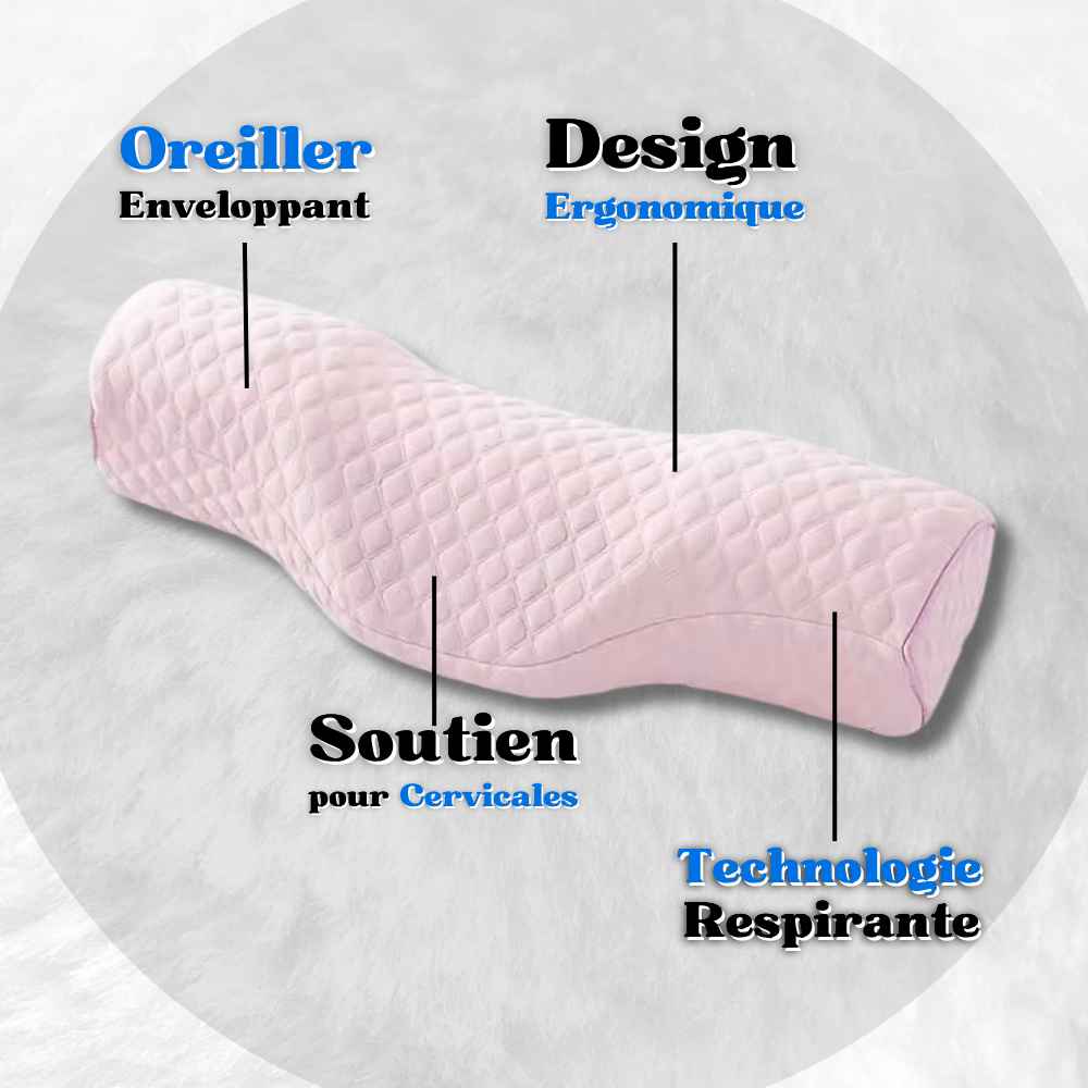 Informations sur le Coussin de Positionnement pour Cervical rose