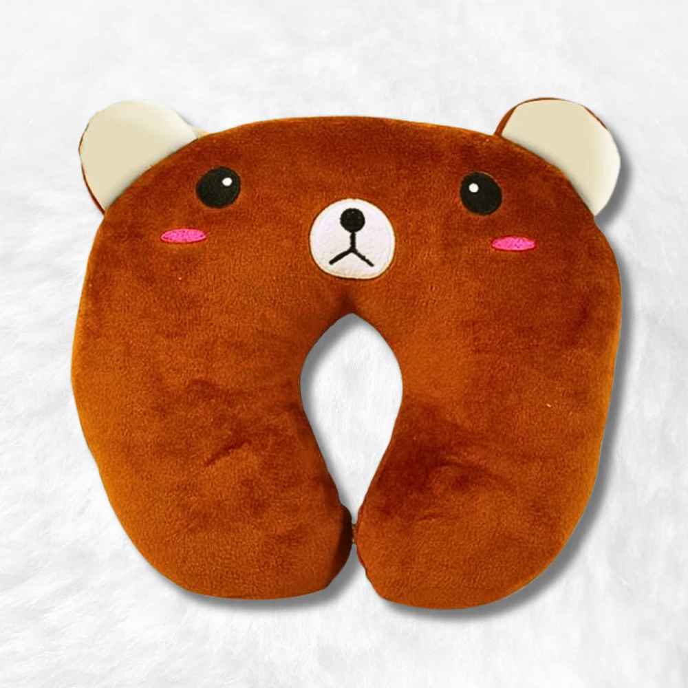 Coussin de Voyage Ours Brun 