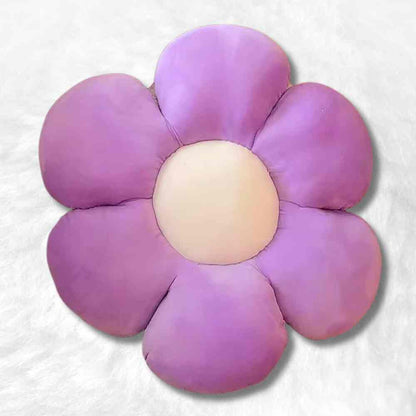 Coussin Fleur violet