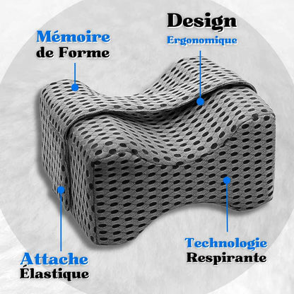 Informations importantes sur ce Coussin Genoux Nuit Pharmacie gris 