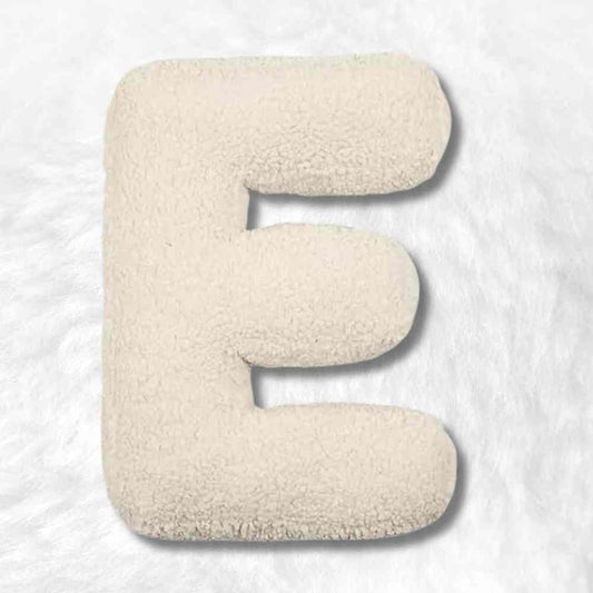 Coussin Lettre E