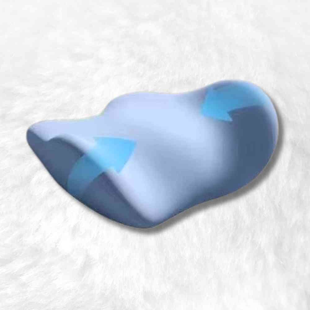 Coussin Lombaire Lit​ Ergonomique bleu