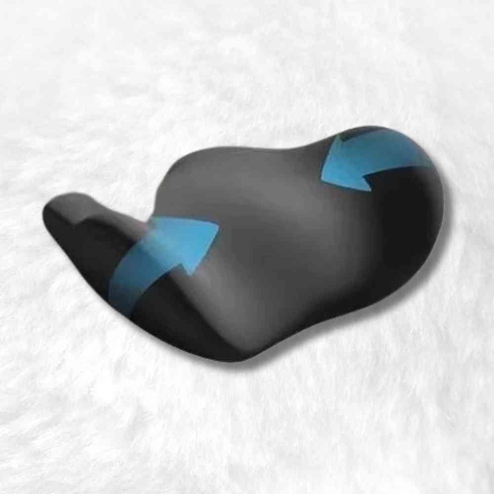 Coussin Lombaire Lit​ Ergonomique noir