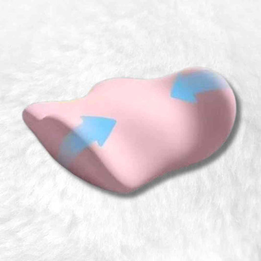 Coussin Lombaire Lit​ Ergonomique rose