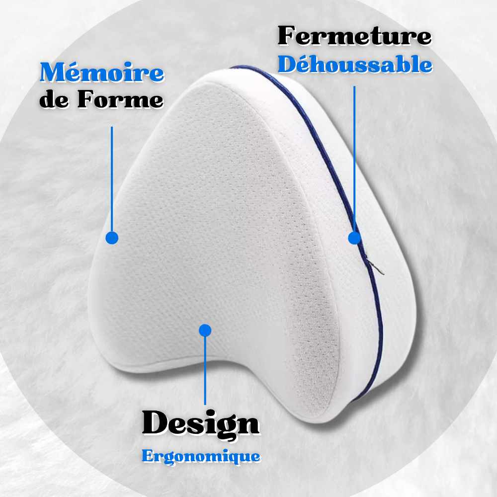 Informations du Coussin Orthopédique Genoux Pharmacie blanc​