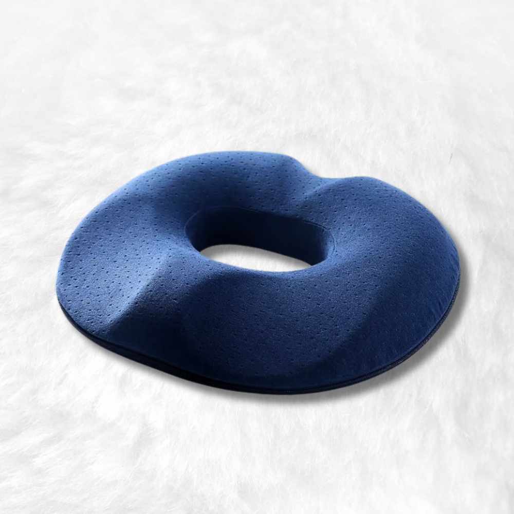 Coussin pour Hémorroïdes Donut Bleu