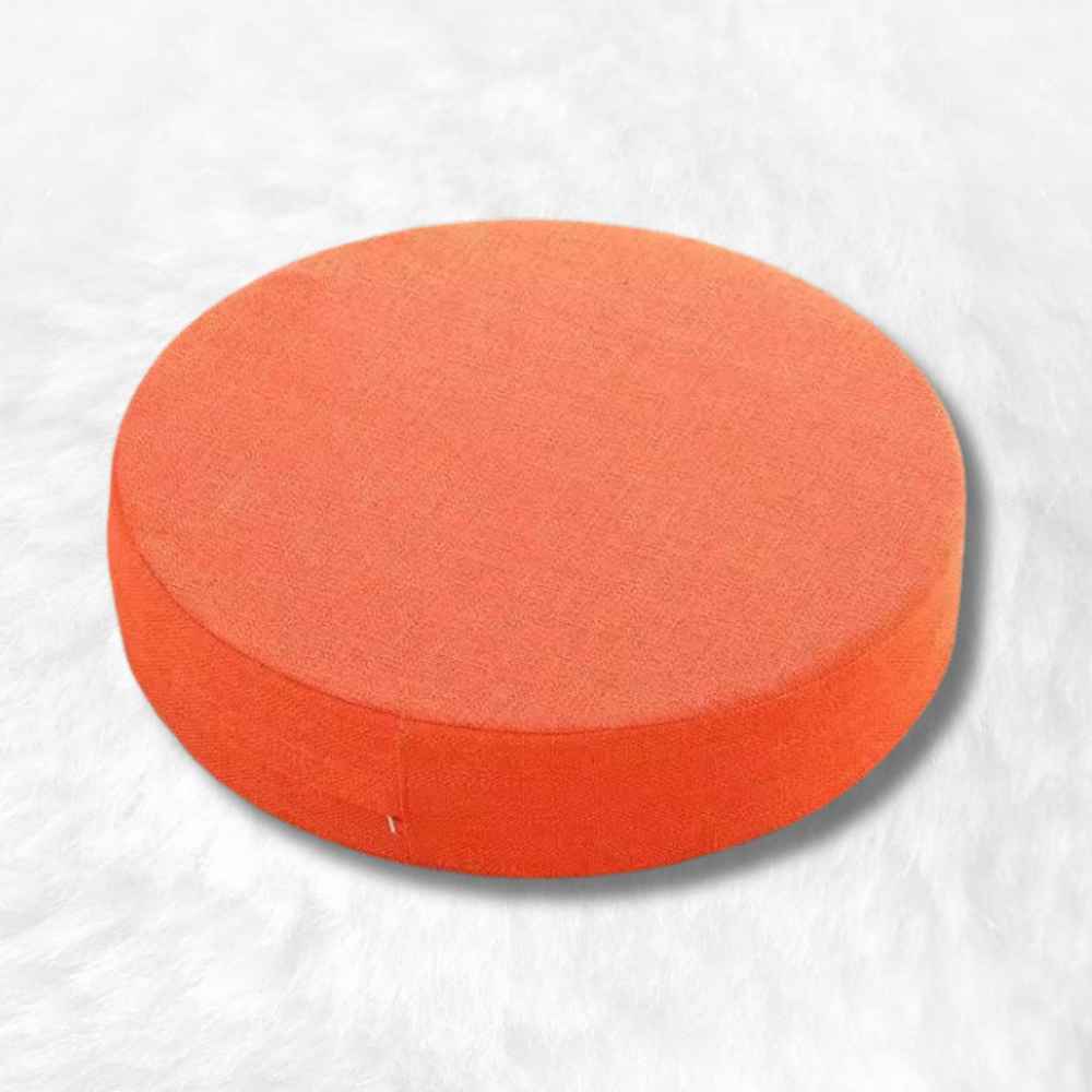 Coussin Yoga d'Assise Orange