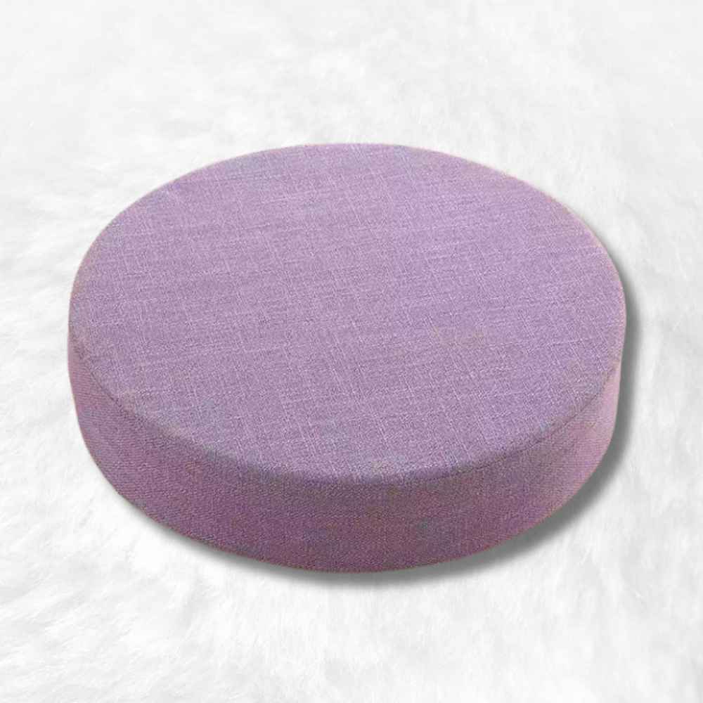 Coussin Yoga d'Assise violet