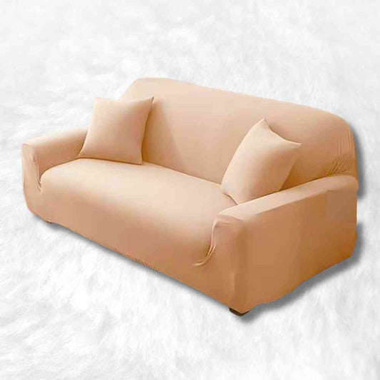 Housse Canapé 3 Places beige