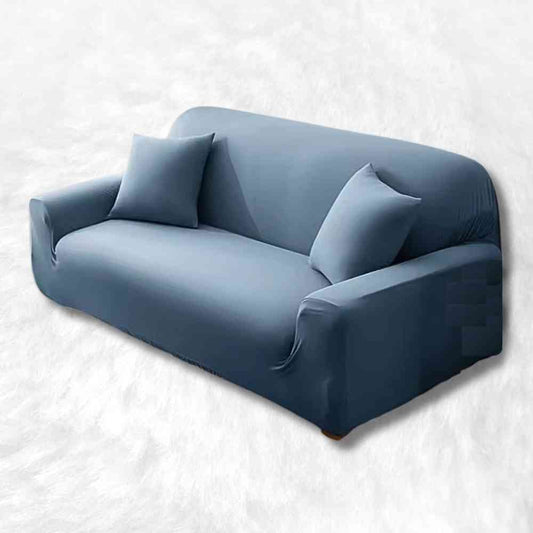 Housse Canapé 3 Places bleue
