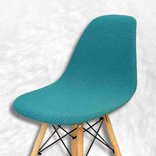 Housse de Chaise Scandinave​ bleu canard