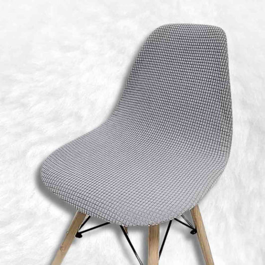 Housse de Chaise Scandinave​ gris clair