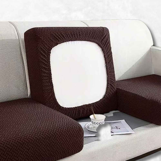 Housse de Canapé Extensible marron