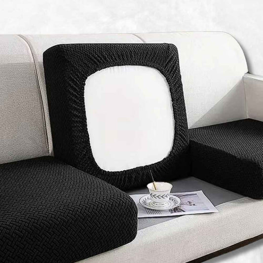 Housse de Canapé Extensible noire
