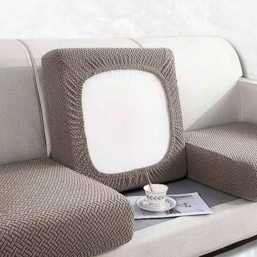 Housse de Canapé Extensible taupe
