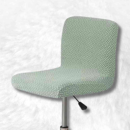Housse de Chaise de Bar Extensible verte