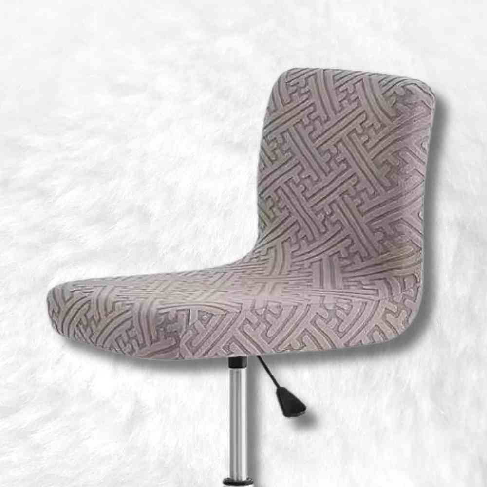 Housse de Chaise de Bar Moderne taupe
