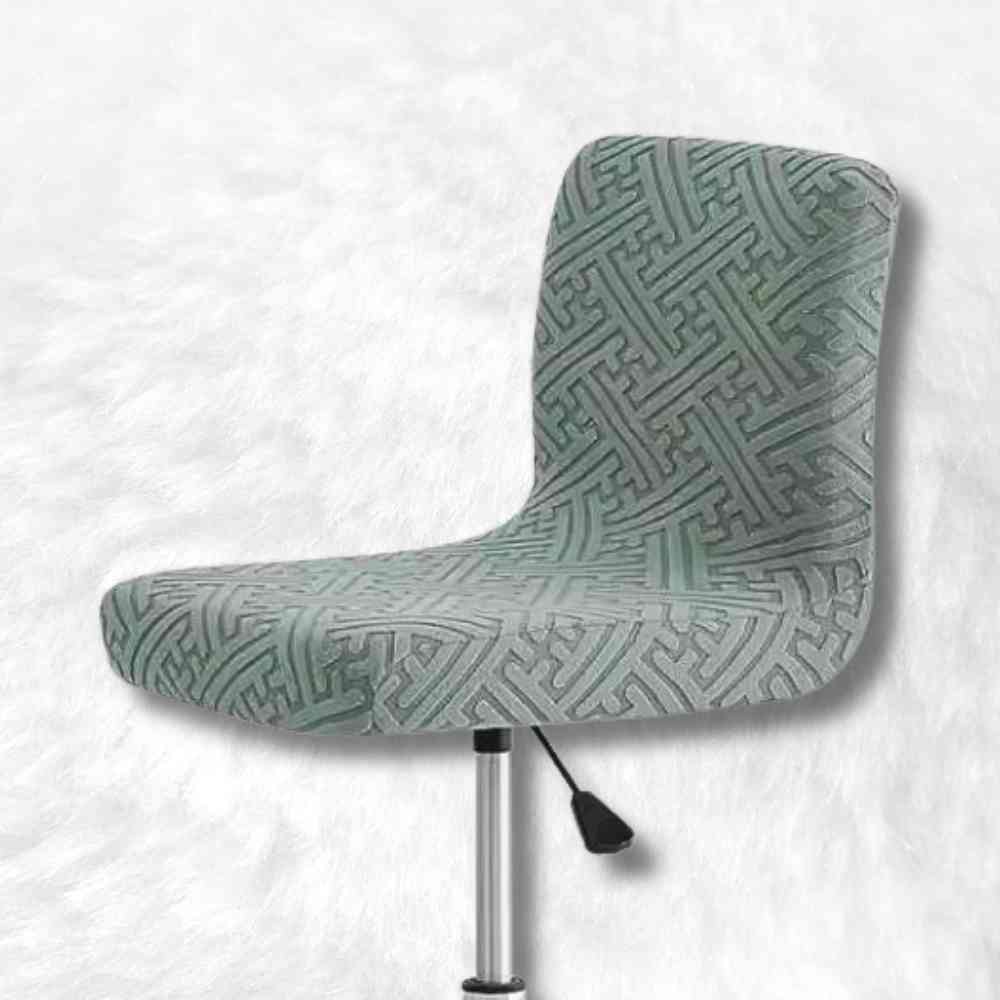 Housse de Chaise de Bar Moderne verte