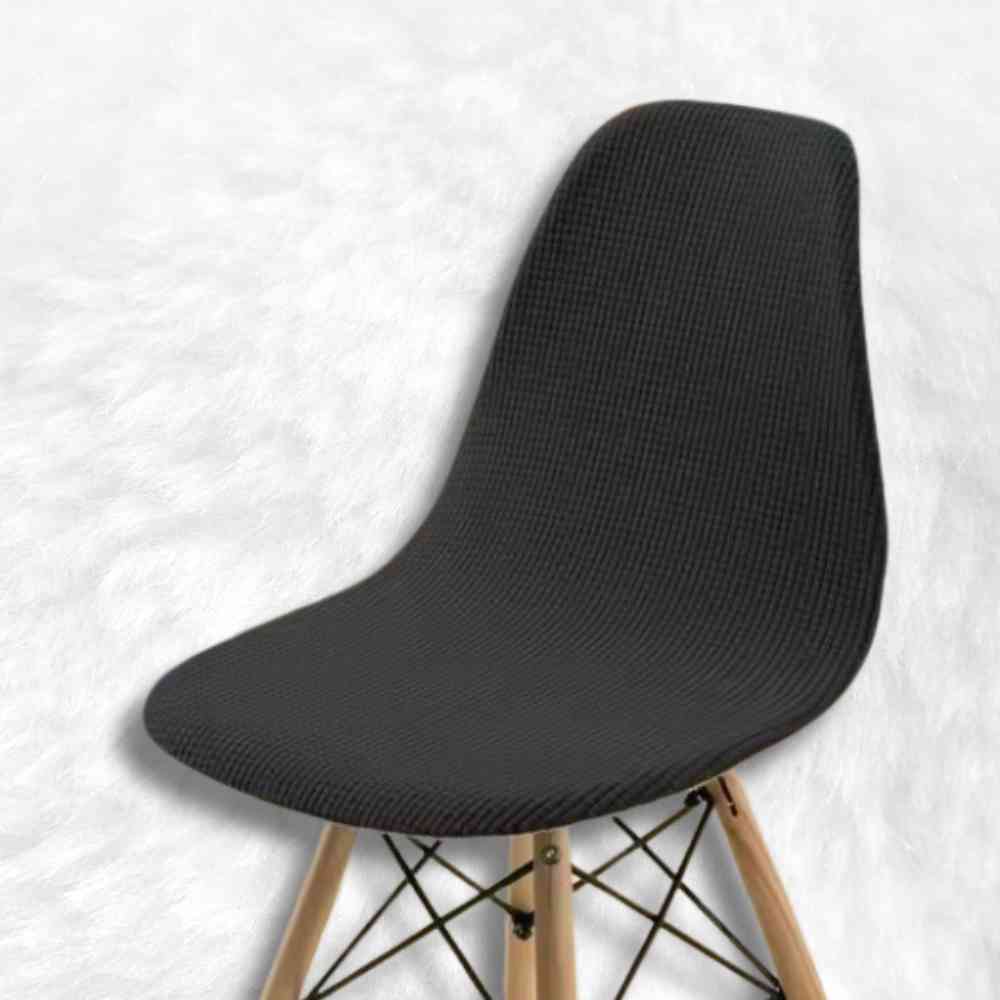 Housse de Chaise Extensible​ Imperméable noire