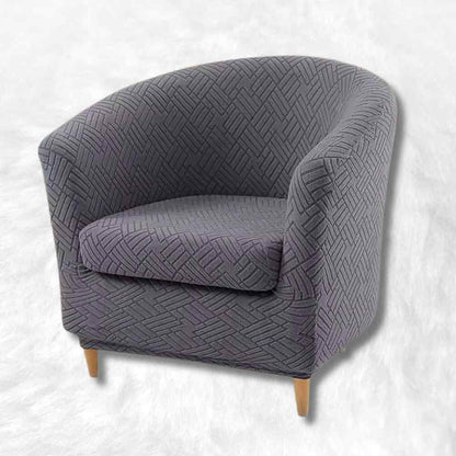 Housse Fauteuil Cabriolet Extensible grise foncé