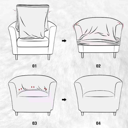 Placement de la Housse pour fauteuil cabriolet