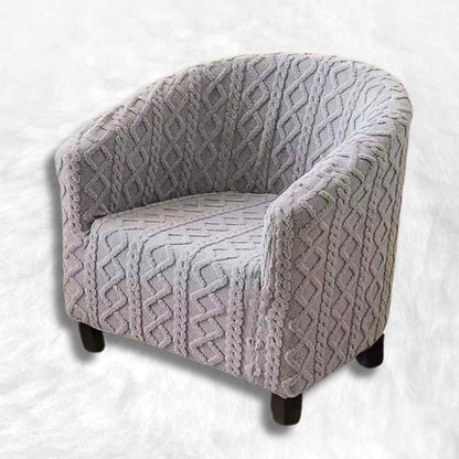 Housse Fauteuil Cabriolet Tricot grise