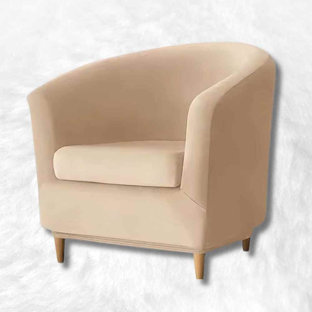 Housse Fauteuil Cabriolet Velours​ beige