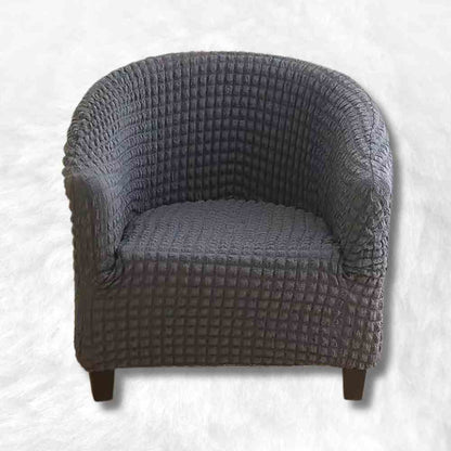 Housse Fauteuil Cabriolet Velours​ Côtelé noir