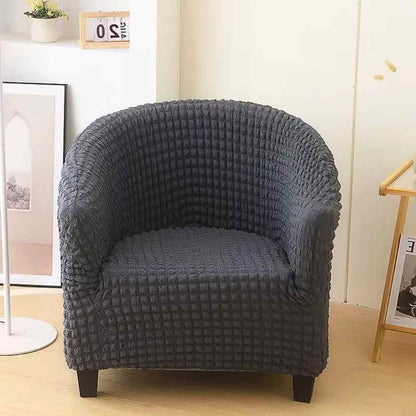Housse Fauteuil Cabriolet Velours​ Côtelé noir de salon