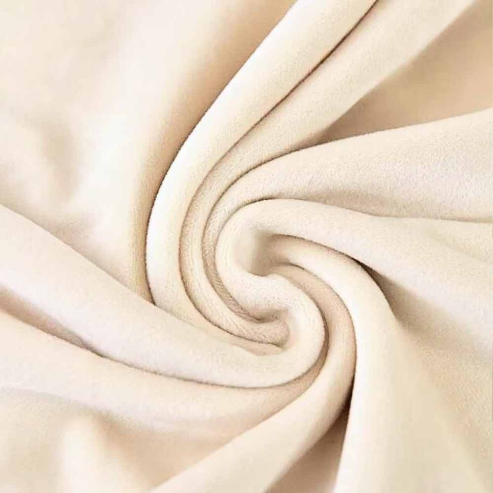 Zoom sur la Housse Fauteuil Cabriolet Velours​ crème