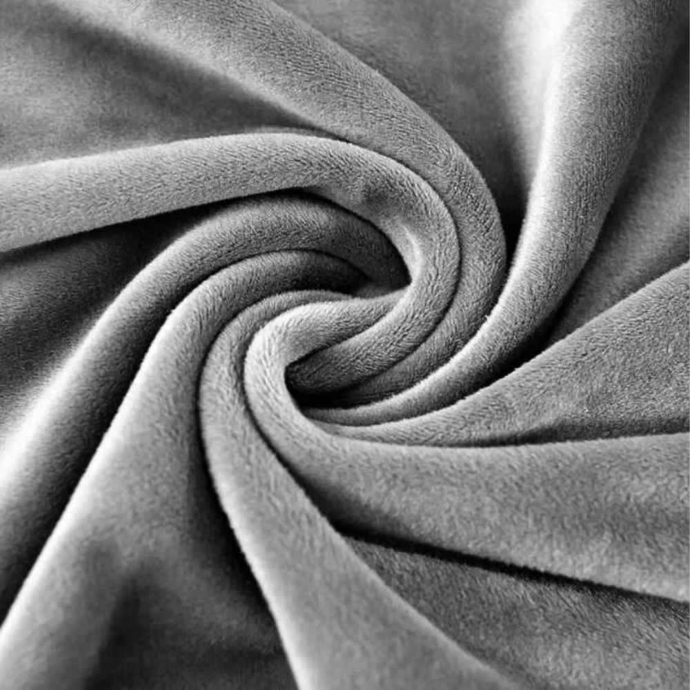 Zoom sur la Housse Fauteuil Cabriolet Velours​ gris