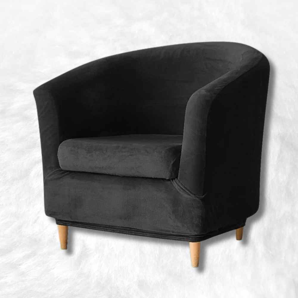 Housse Fauteuil Cabriolet Velours noir