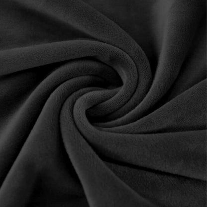 Zoom en détails sur la Housse Fauteuil Cabriolet Velours noir