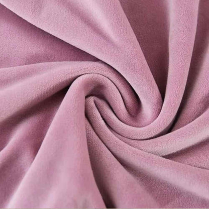 La Housse Fauteuil Cabriolet Velours​ rose en zoom